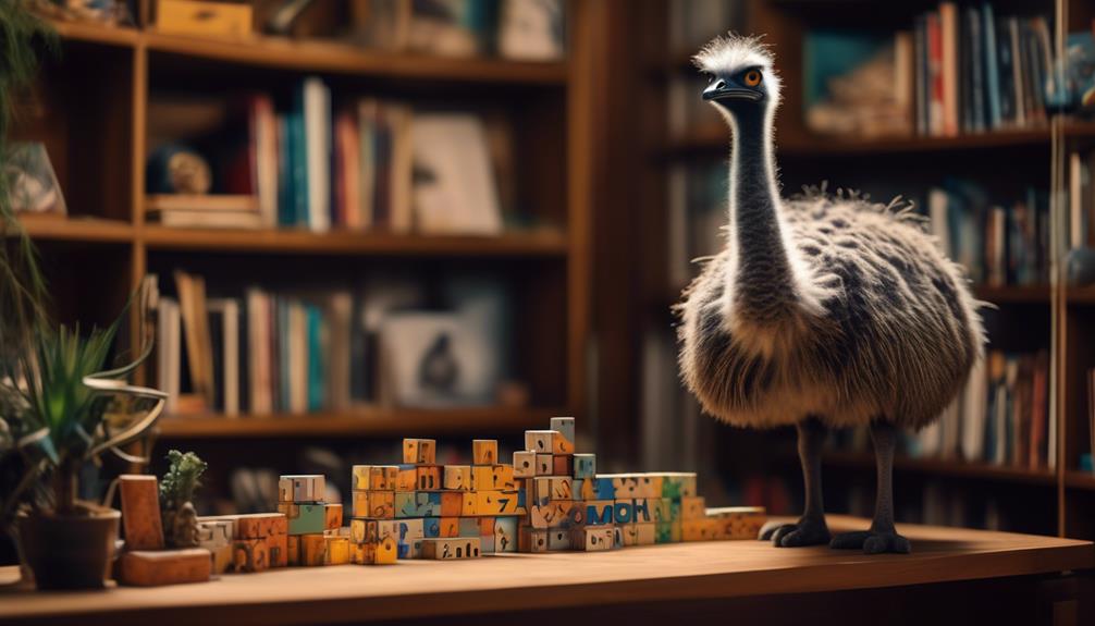 emus cognitive abilities studied