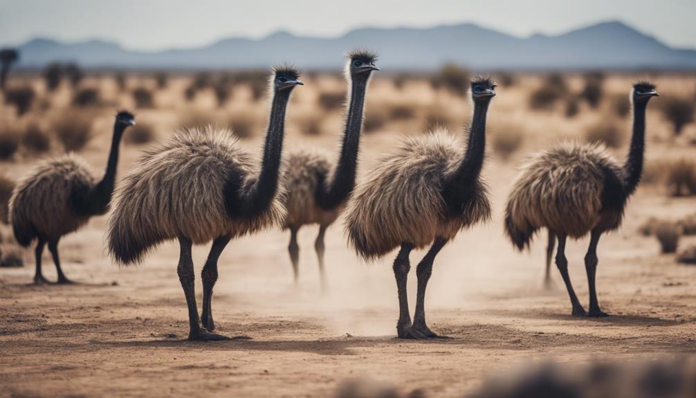 emus contributing to soil