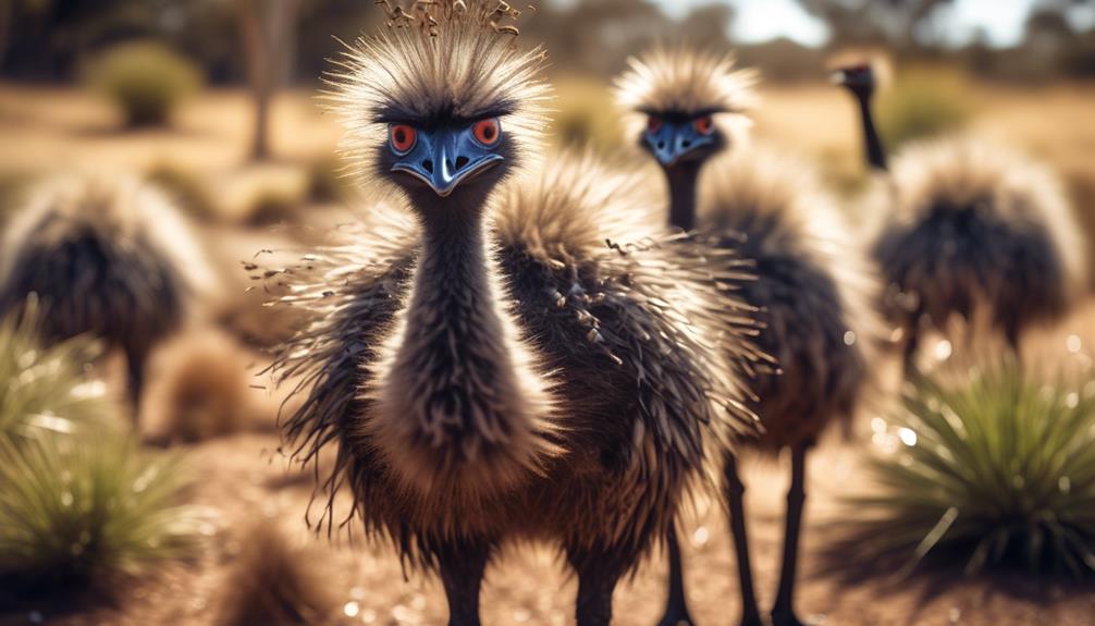 emus effect on plant regrowth
