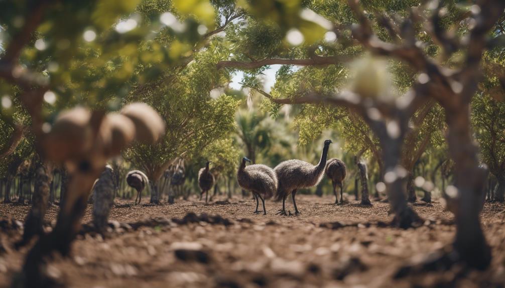 emus enhance agroforestry sustainability