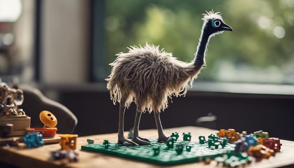 emus impressive cognitive abilities