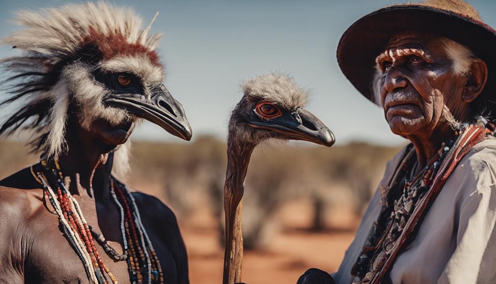 emus in australian culture