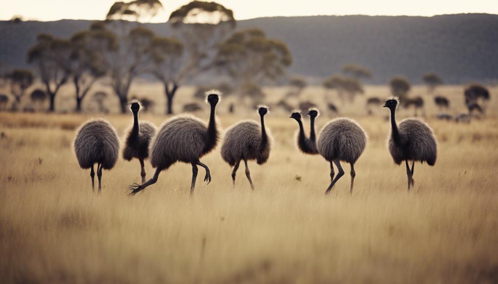 emus in australian ecosystem