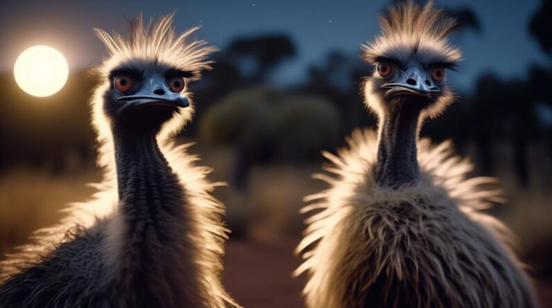emus in australian folklore