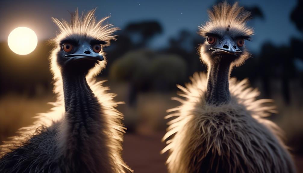 emus in australian folklore