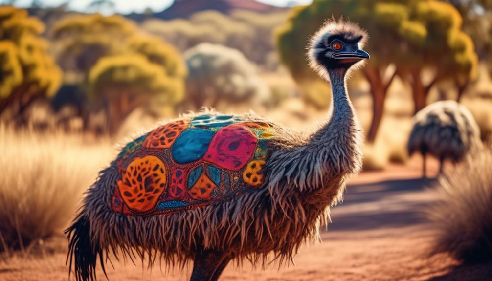 emus in indigenous mythology
