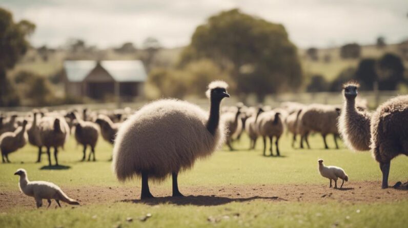 emus in mixed farming
