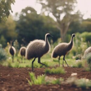 emus in permaculture systems