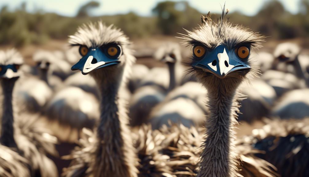 emus in waste disposal