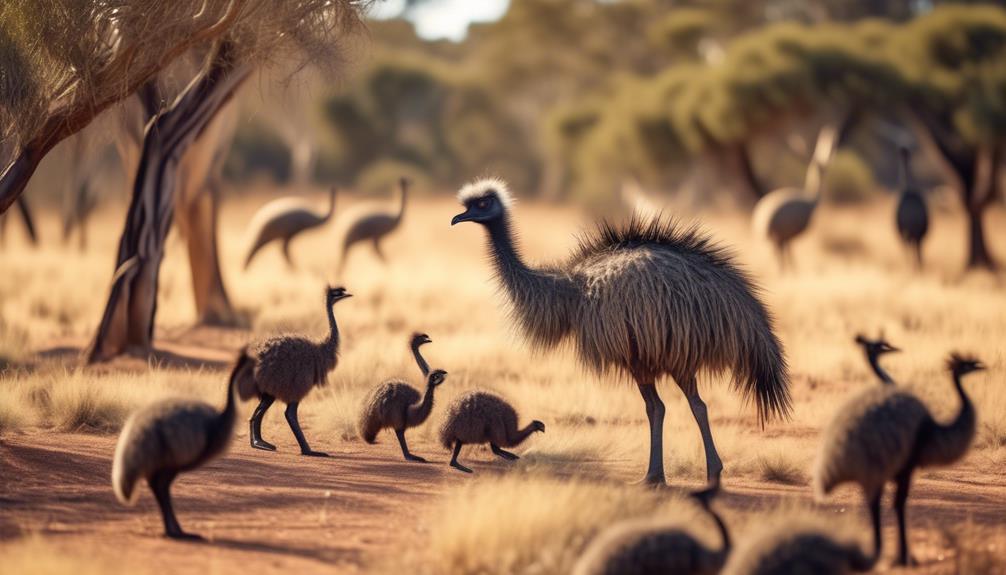 emus interactions with wildlife