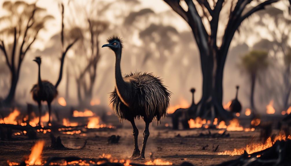 emus shaping their environment