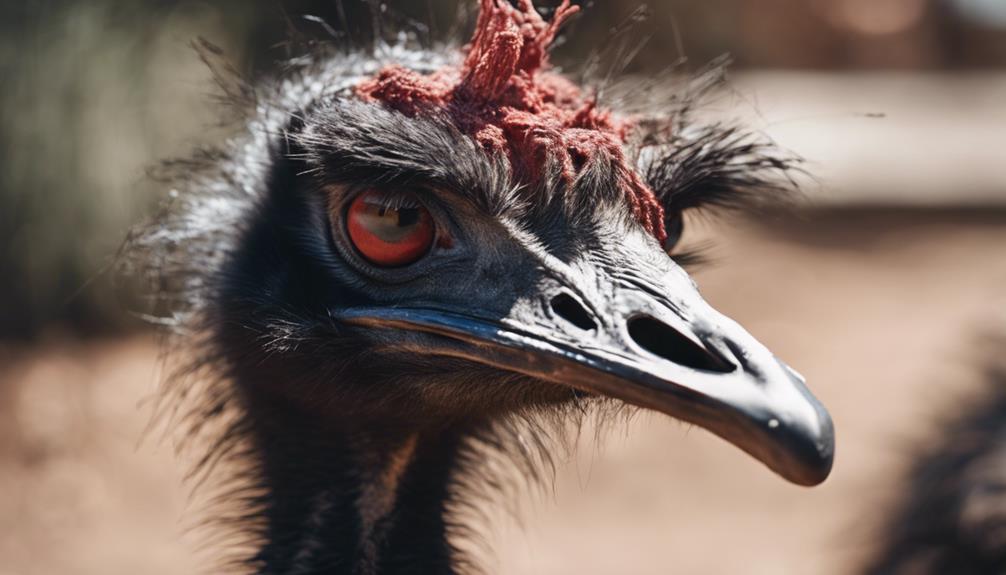 emus skin health issues