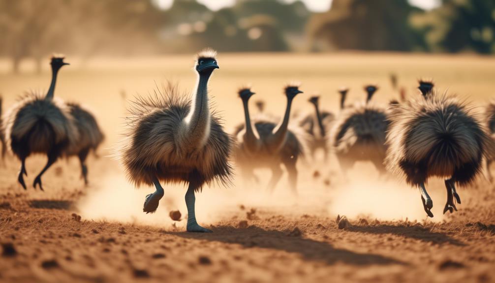 emus swift predators of australia