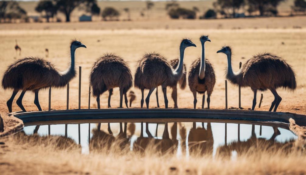 emus thrive through conservation
