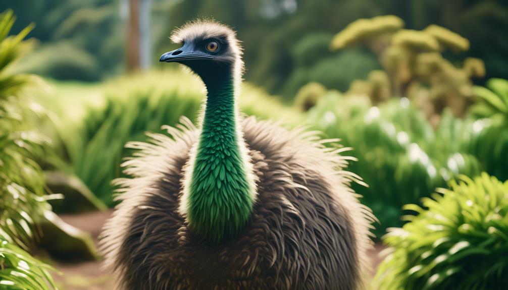 endangered emu from norfolk