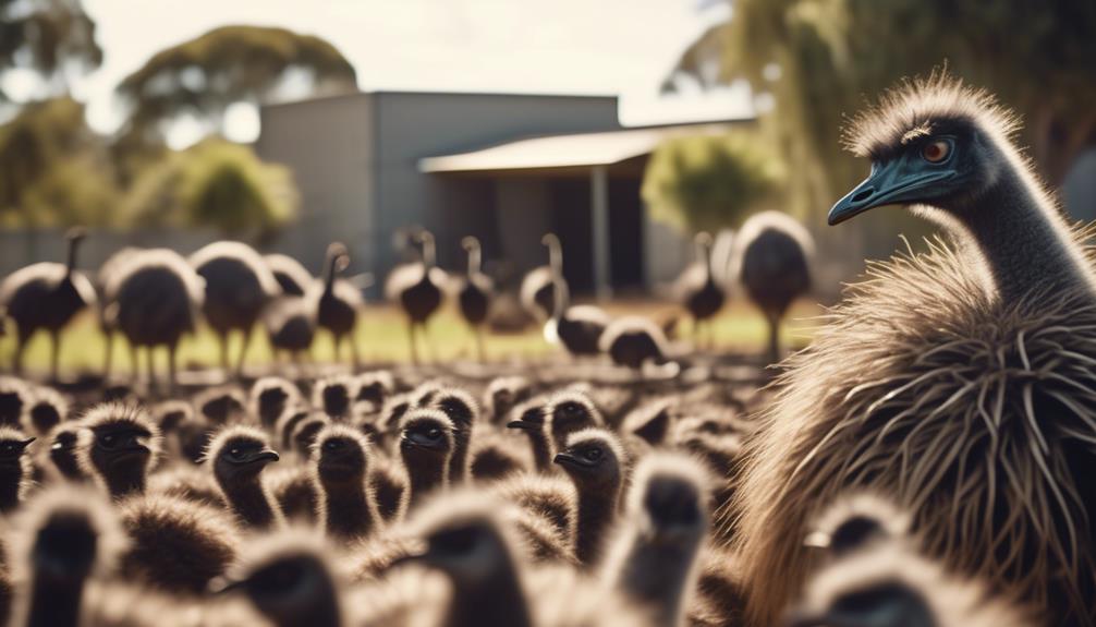 environmentally friendly emu farming