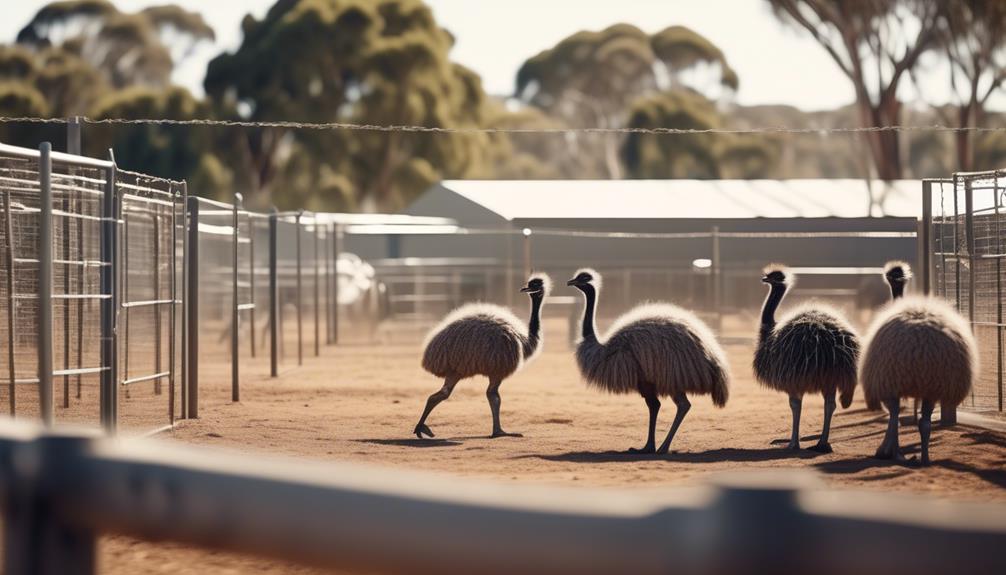 establishing an efficient emu farm