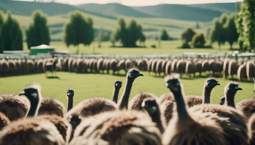growing emu farming industry