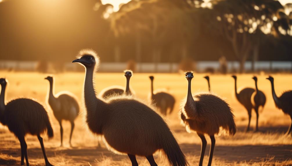 lucrative emu farming industry