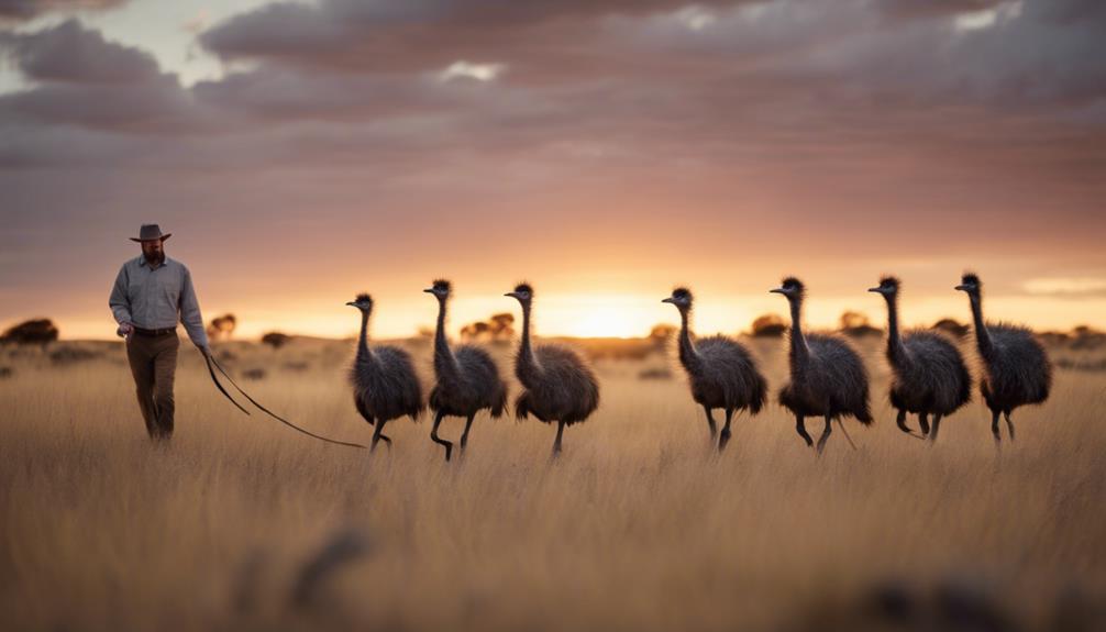 preserving emu populations a nurturing effort