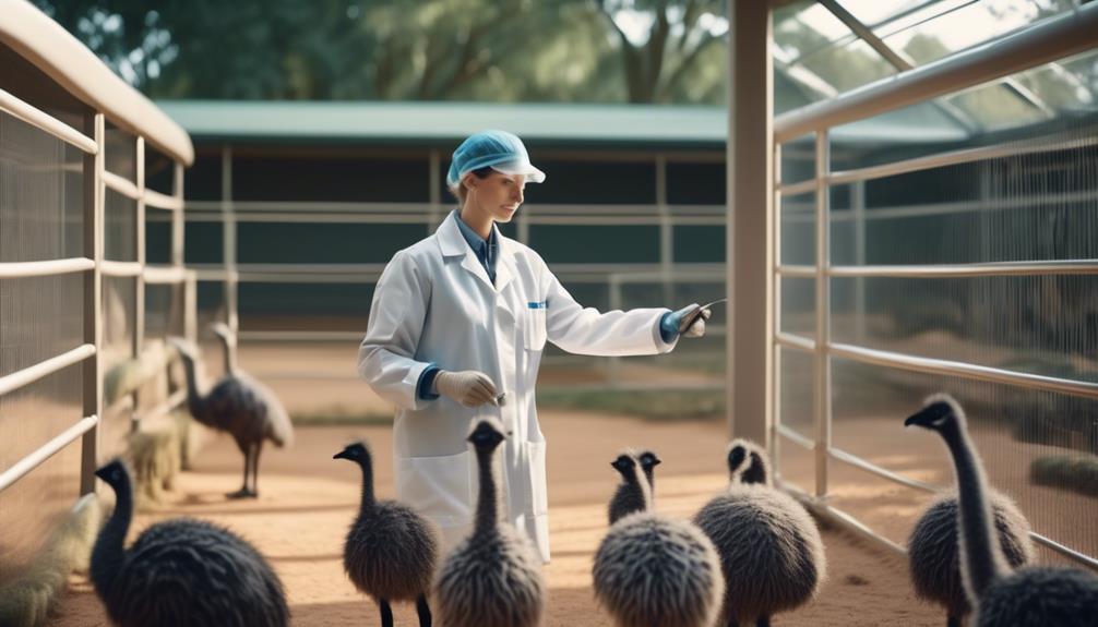 protecting emus from illness