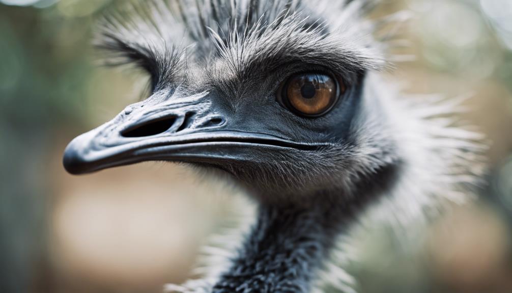 southern emu characteristics observed
