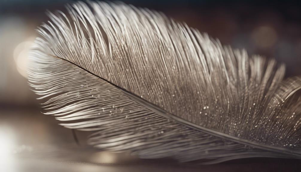 unique jewelry with emu feathers