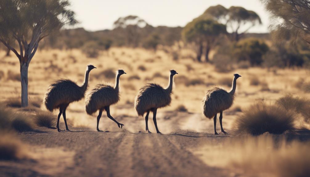 adaptation of emus