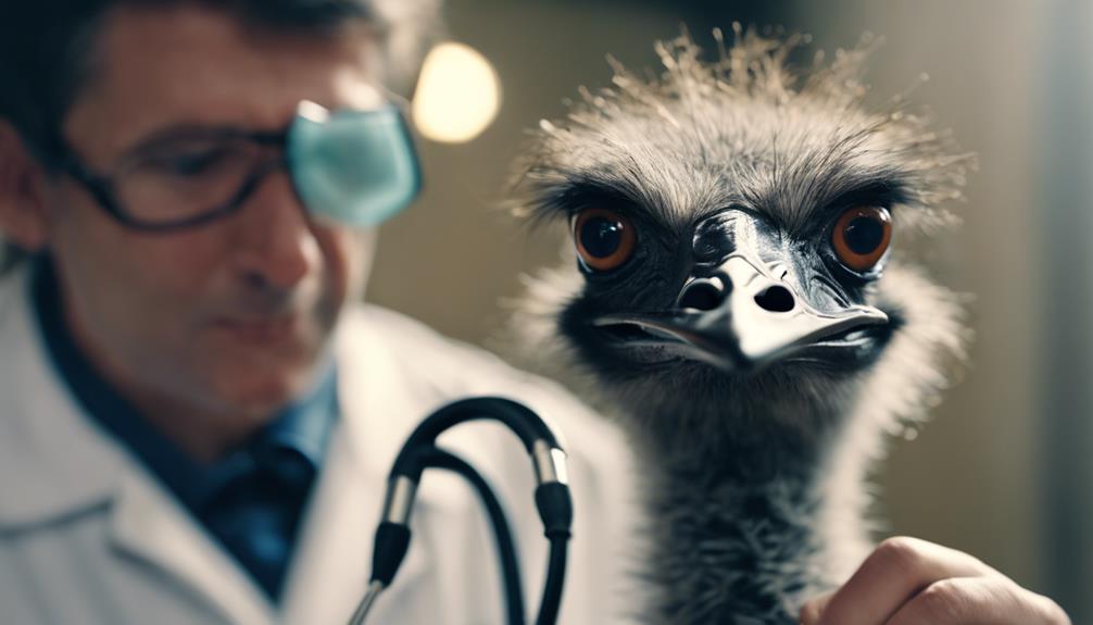 checking emu health regularly