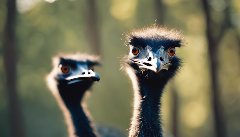 comparing emu bird calls