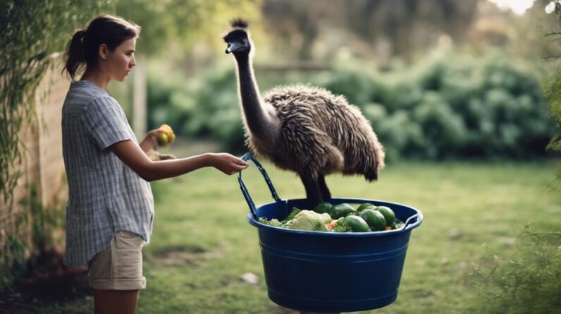 emu care and feeding