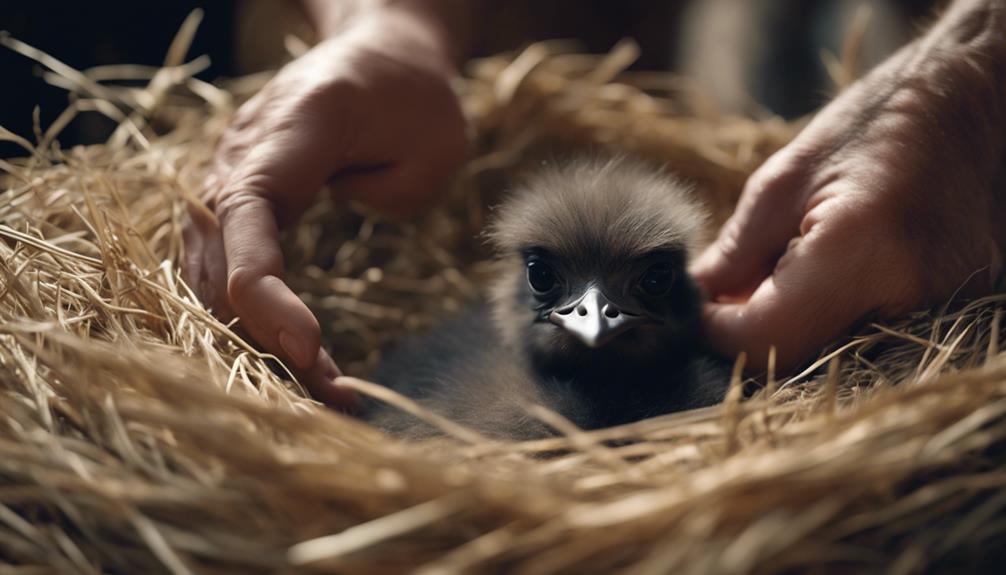 emu chicks need care