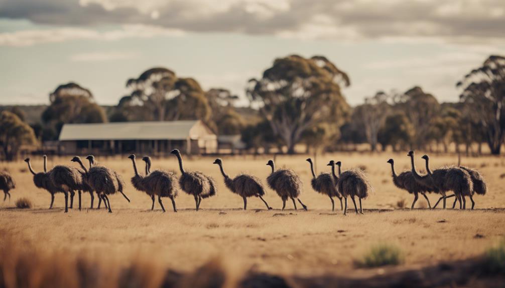 emu farming s historical roots