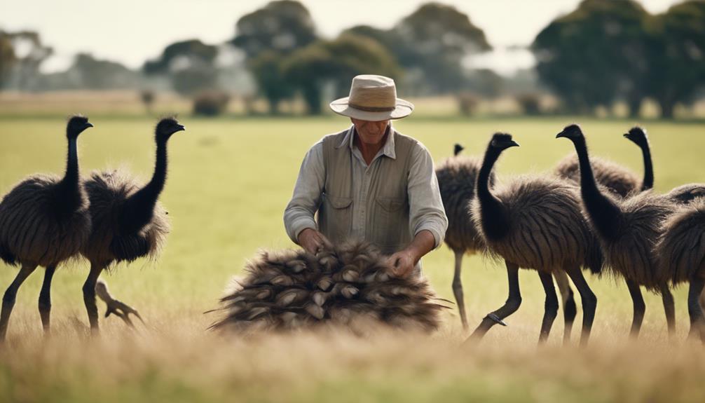 emu feather farming advantages