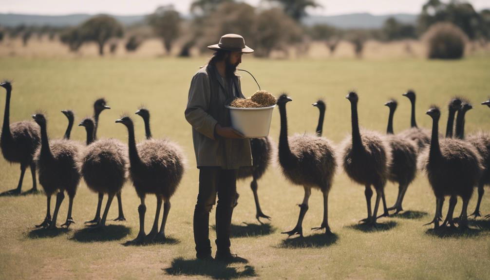 emu feeding requirements explained