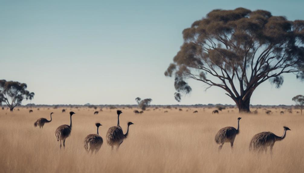 emu habitat and behavior