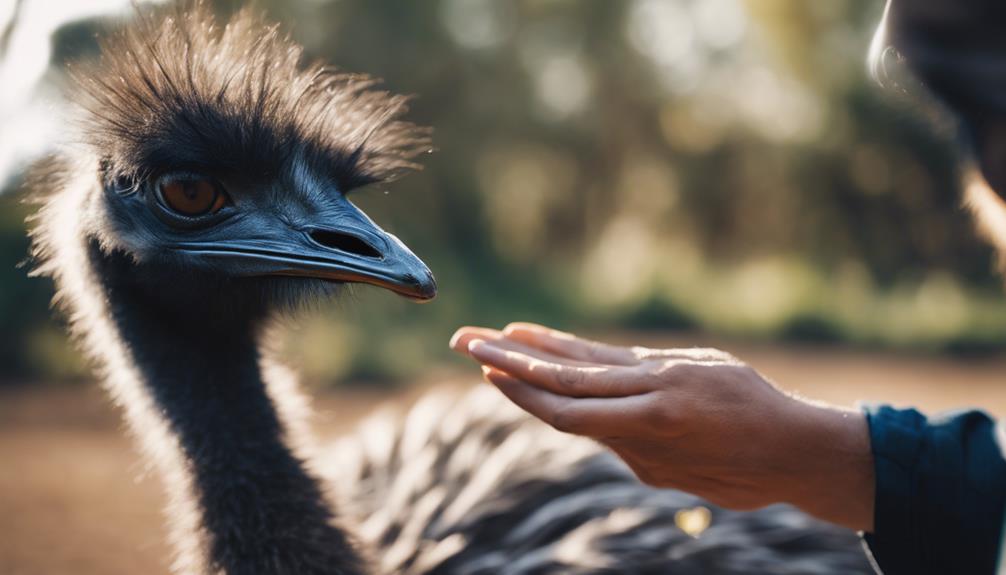 emu human bond boosts well being