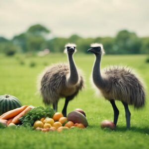 emu nutrition in winter