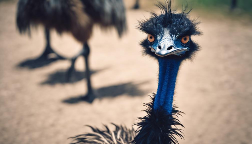 emu physical appearance description