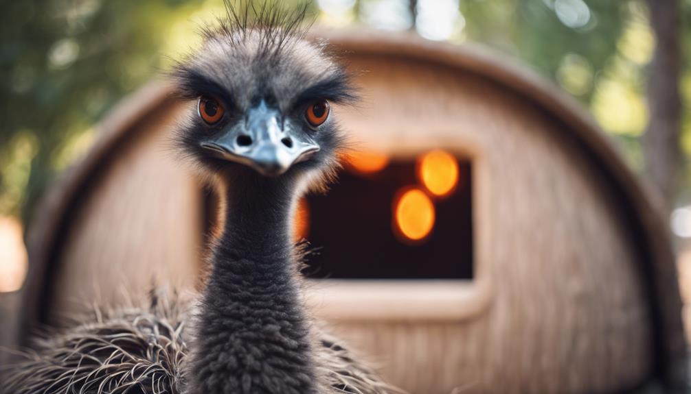 emu protection and shelter