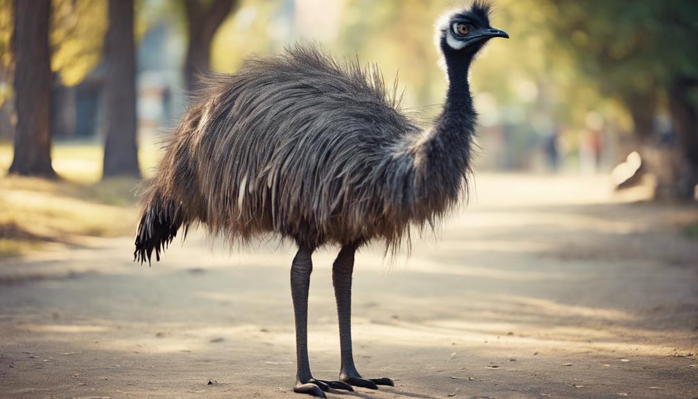 emu s unique physical features