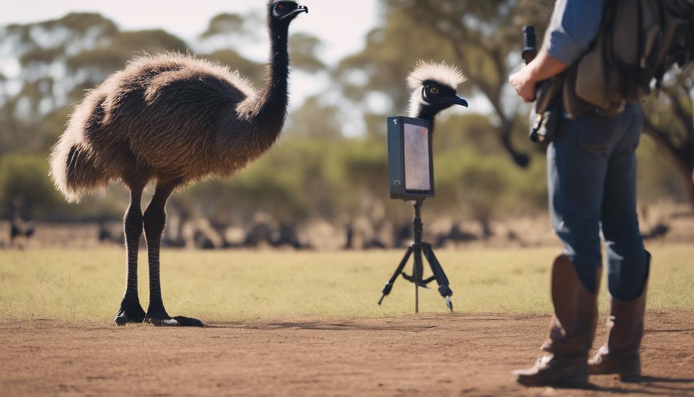 emu watching photography tips
