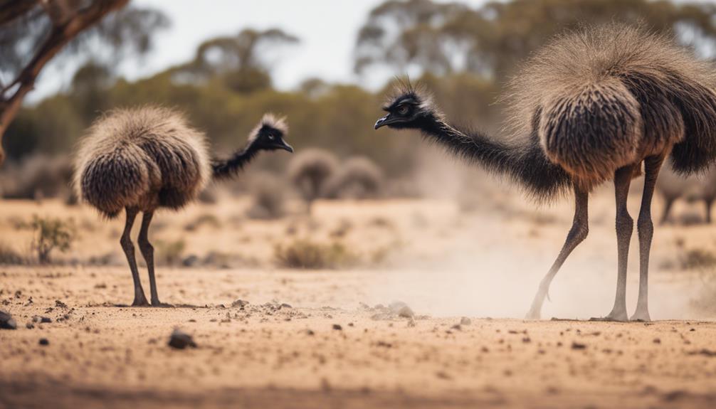 emus adapt to environment