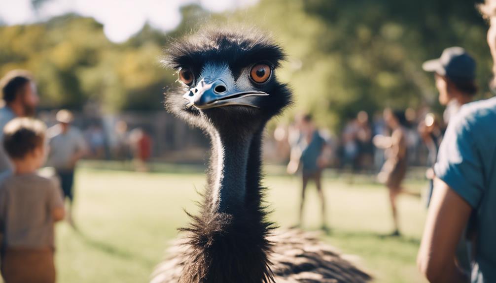 emus are social birds