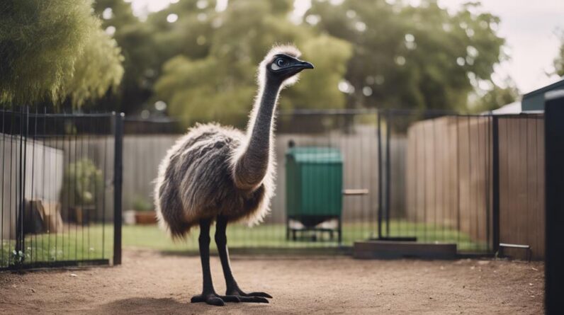 emus as unconventional companions