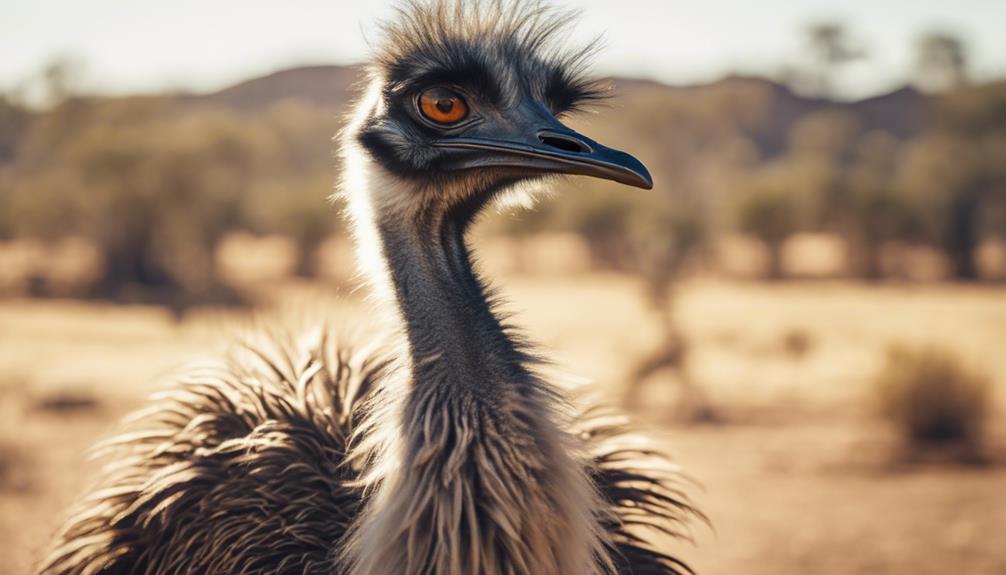 emus australian flightless birds