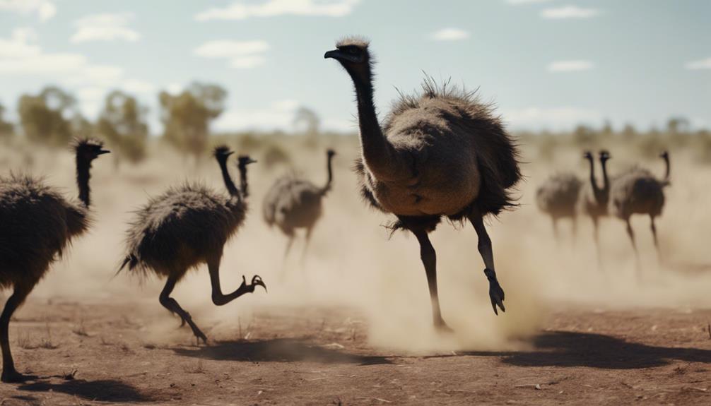 emus causing military chaos