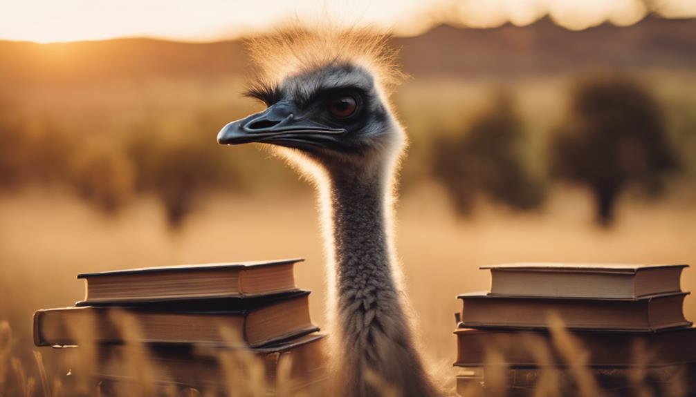 emus in literary works