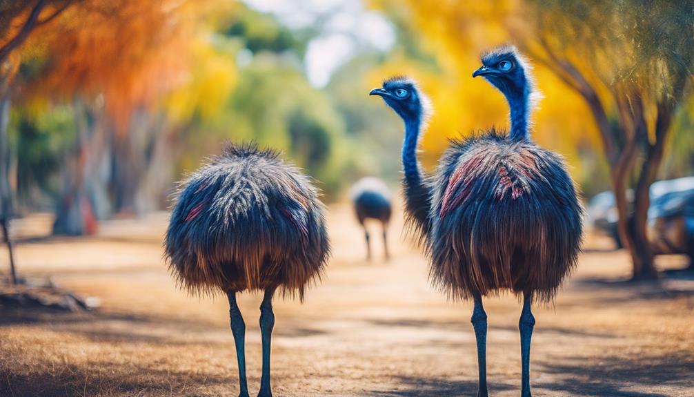 emus in modern art