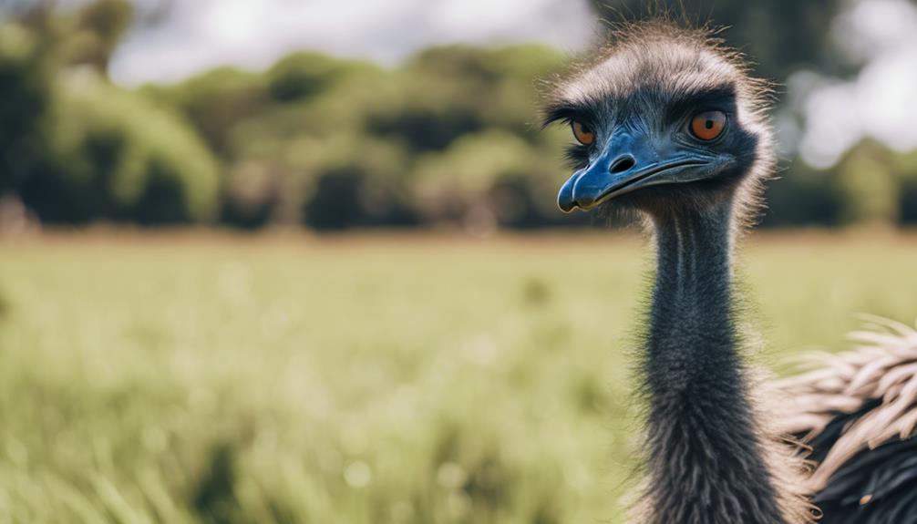 emus lack olfactory abilities